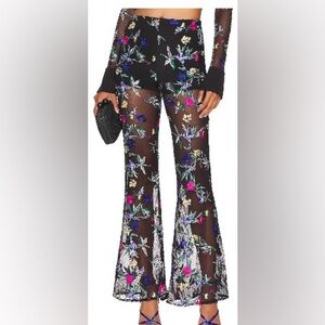 MAJORELLE Alanna Pant in Midnight Multi